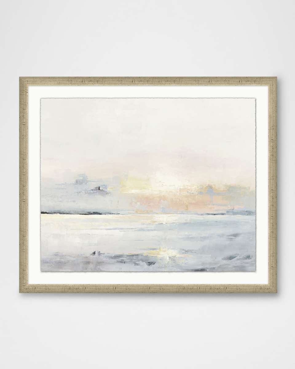"Bits of Gold 4" Framed Giclee